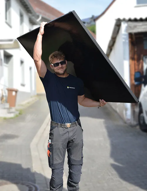 Installation von Panelen